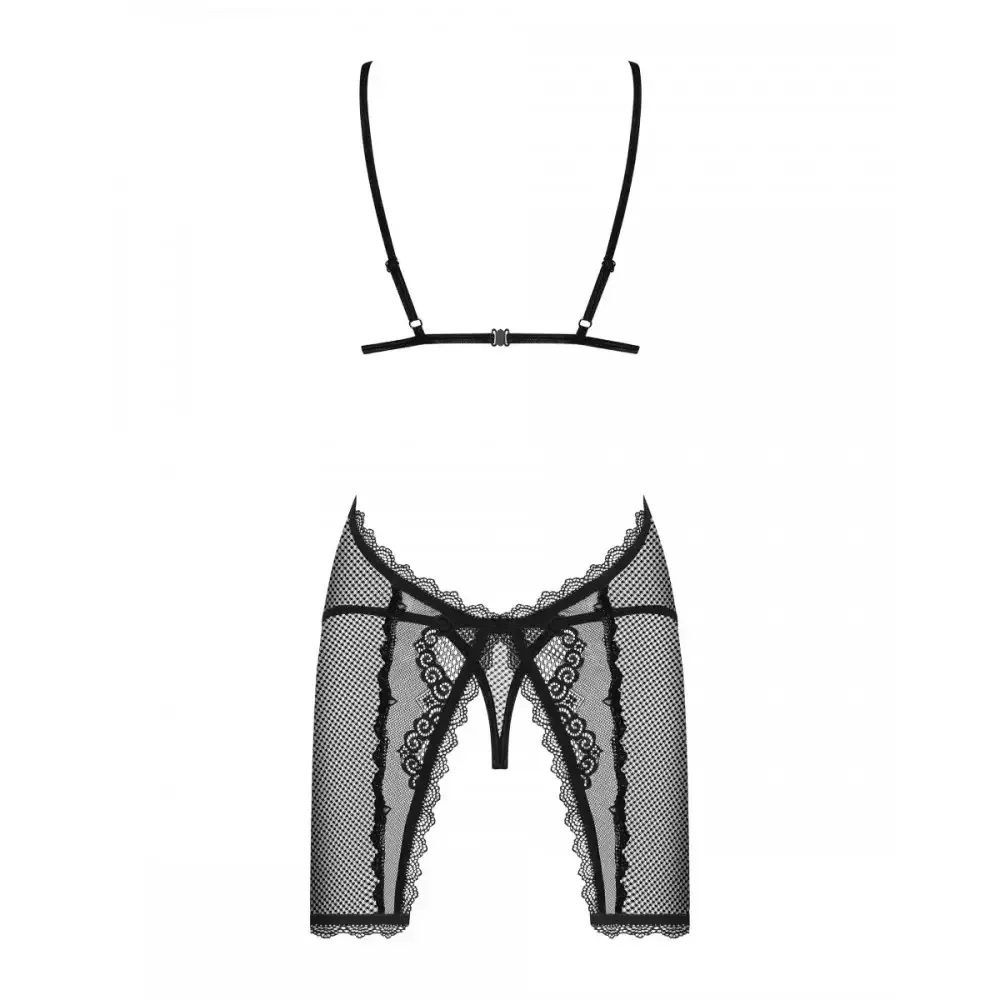 Пеньюар Obsessive Millagro и стринги S/M Sex Aura Киев - изображение 6