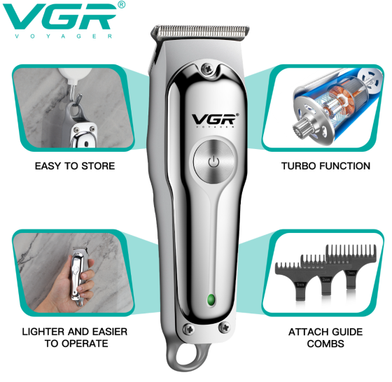 Триммер бороды и усов VGR V-071 Днепр