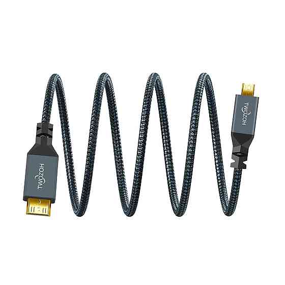 Кабель Micro HDMI — HDMI Twozoh 5 м Луцьк