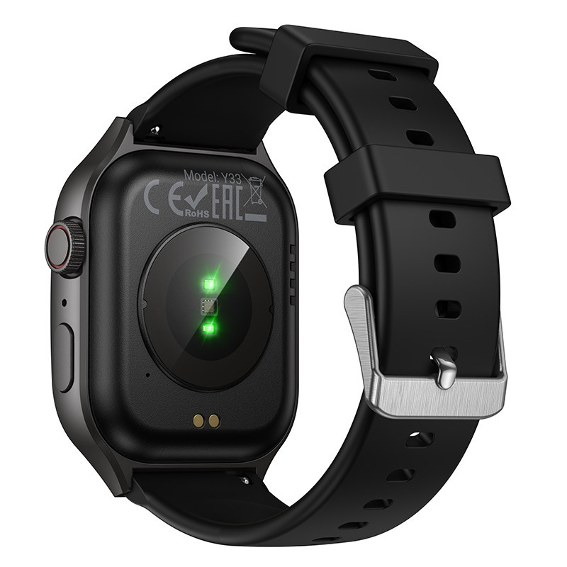 Смарт-часыHOCO Y33 51mm. 200 mAh. Smart sports watch (call version) Black Одесса - изображение 3
