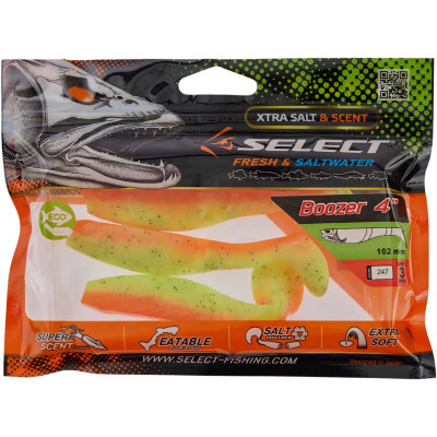 Силикон рыболовный Select Boozer 4" 247 (3 шт/уп) (1870.71.58) Винница - изображение 2