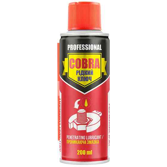 Змазка проникаюча Nowax Anti-Rust Lubricant Cobra рідкий ключ 200мл Львів