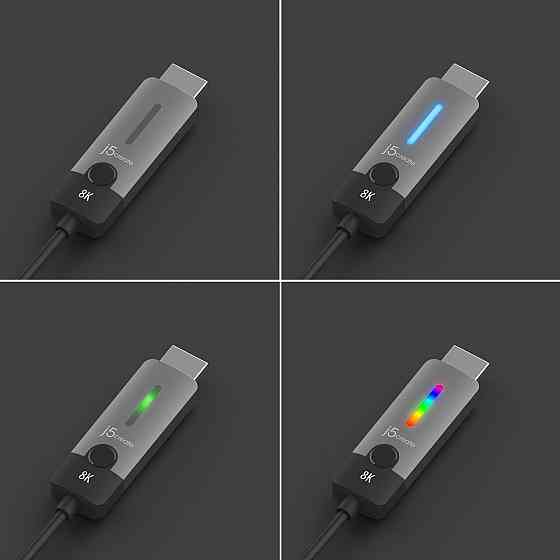 Кабель J5create USB-C - HDMI (M/M), 1.8 м, Black (JCC157-N) ( 15359 ) Харків