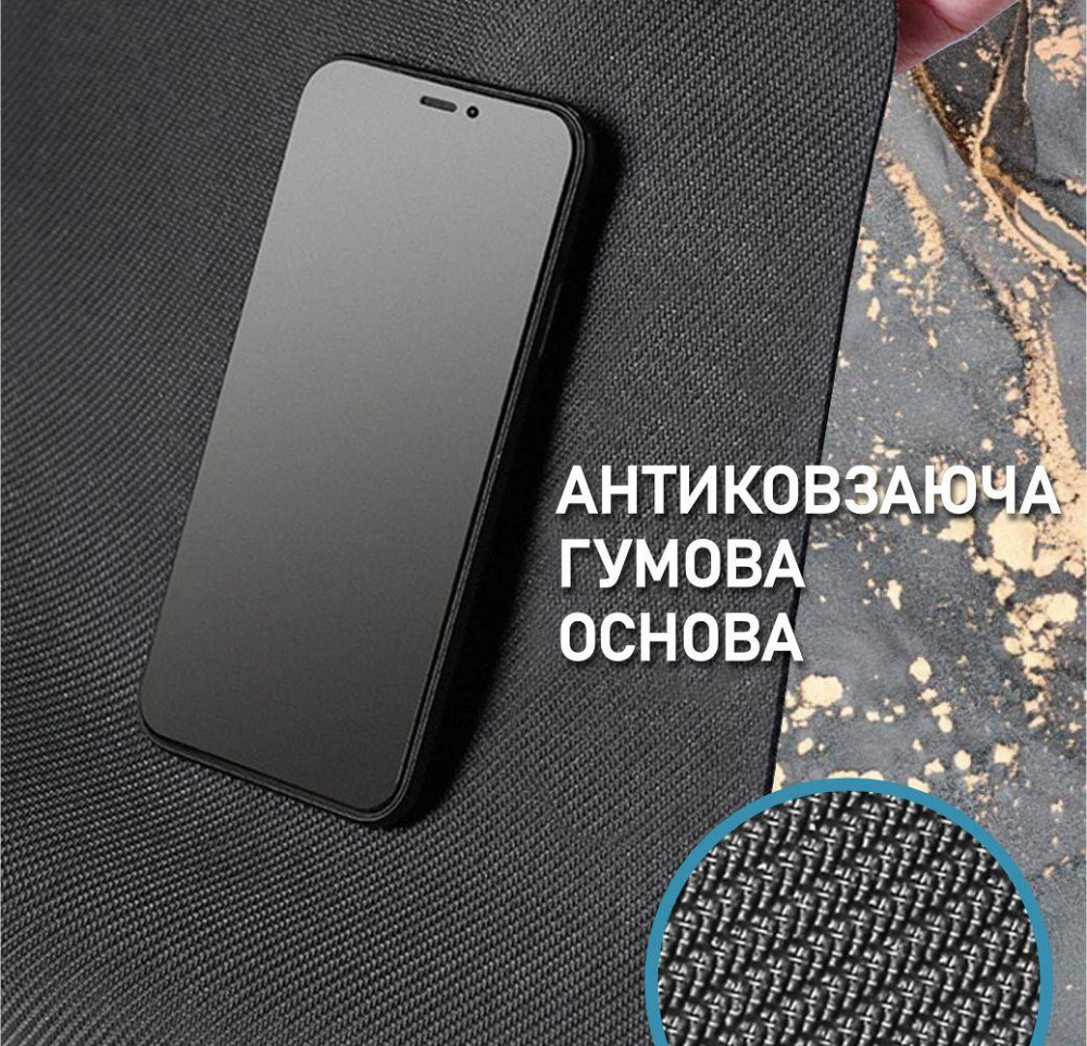 Суперпоглинаючий Діатомітовий Килимок Aquarius для ванної та кухні 50 х 120 см Сірий Мармур Буча - фото 6