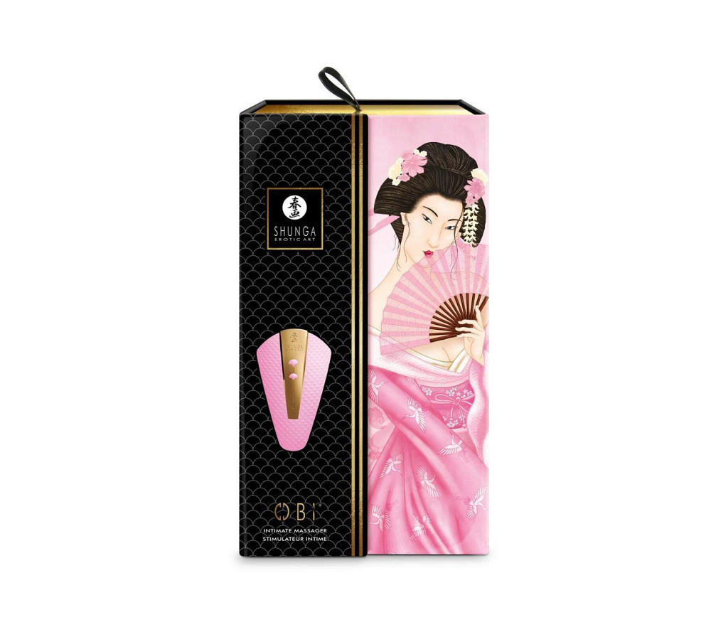 Клиторальный вибратор Shunga Obi Light Pink Sex Aura Киев - изображение 8
