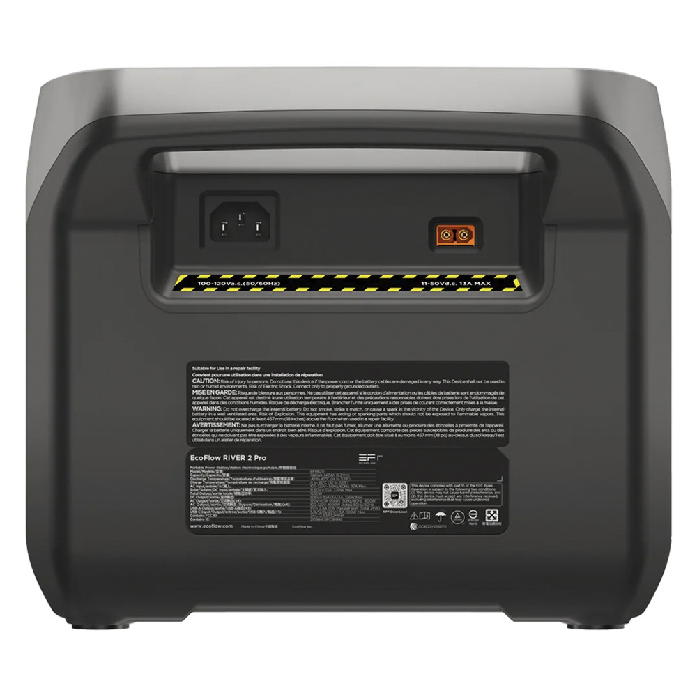 EcoFlow RIVER 2 Pro — зарядна станція 768 Вт·год, інвертор 800 Вт, LiFePO4, автономне живлення для дому, дачі, подорожей, 220В Миколаїв - фото 4