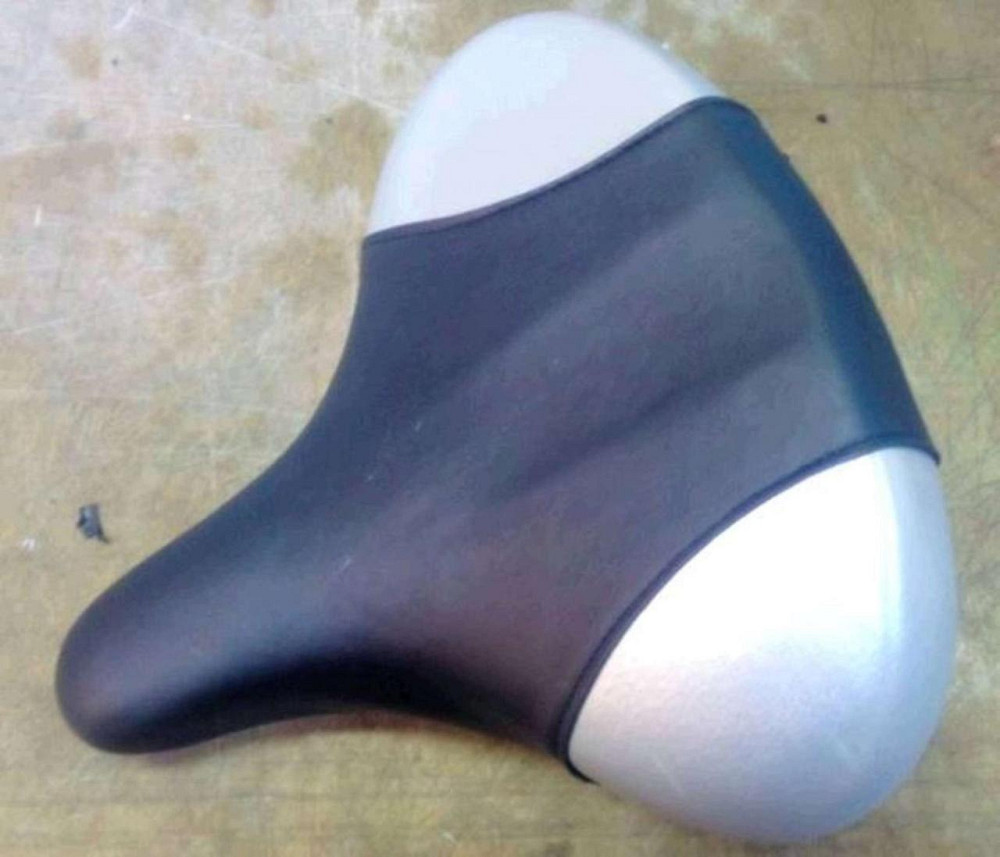 Сідло велосипедне (чорно-сіре) (SD-7012) Мукачево - фото 1