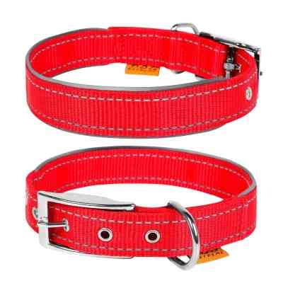 Ошейник для животных Collar Dog Extremе 25 мм 38-48 см (красный) (67043) Винница