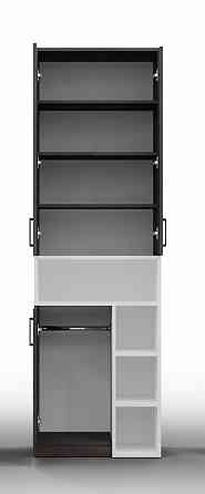 Шафа для одягу Tetris Т-3, Самоа Димчастий, 650/520/2100 Львів