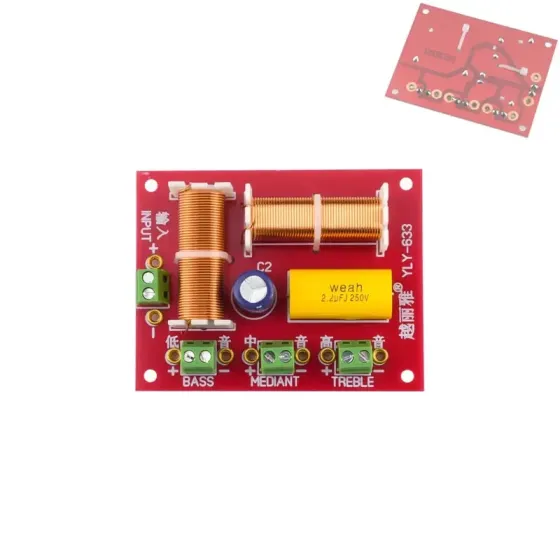 Трьохсмуговий кросовер для акустичних систем Київ