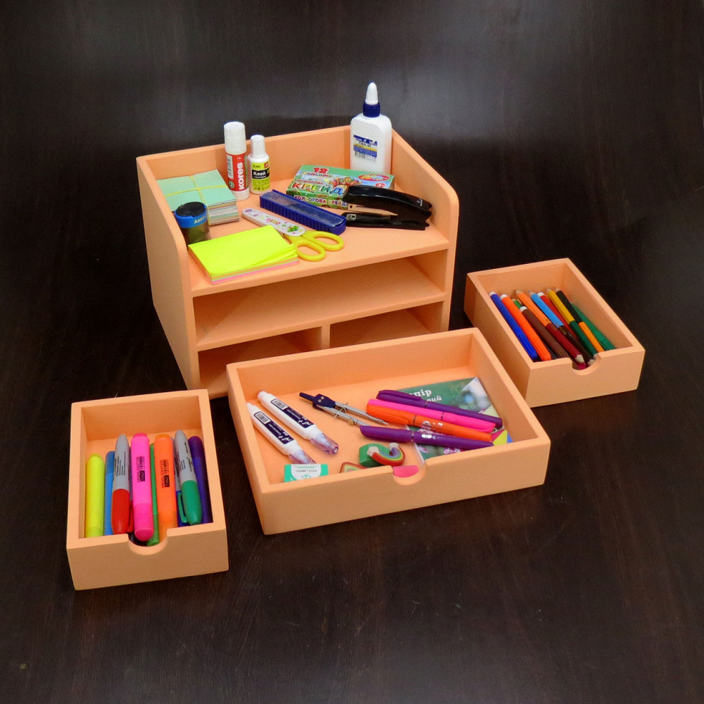 Органайзер настільний "Монро" грейпфрут Миколаїв - фото 3