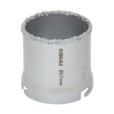 Коронка Sigma кольцевая с вольфрамовым напылением 67мм (1512151) Винница - изображение 1