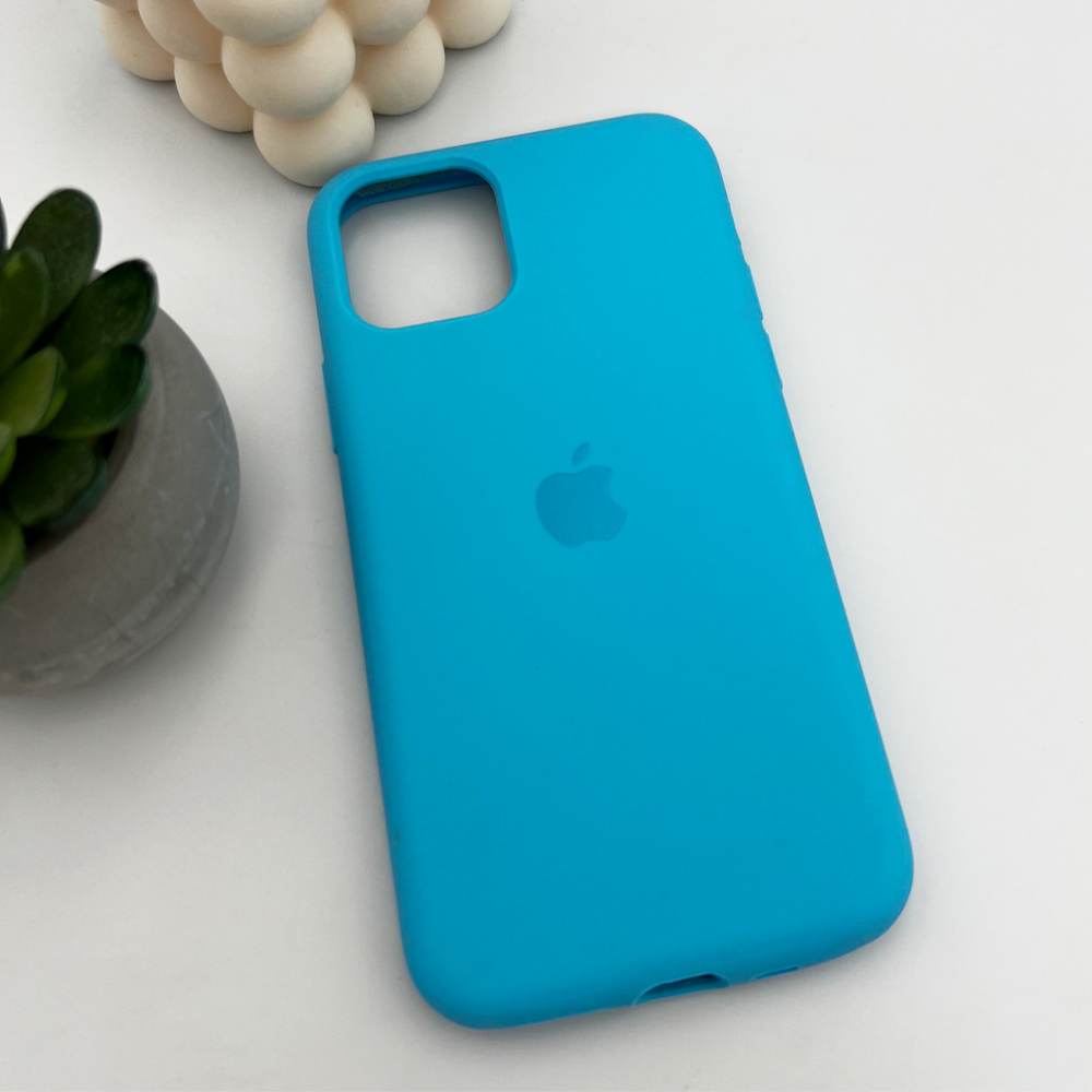 Чохол для смартфона Silicone Full Case AA Open Cam for Apple iPhone 11 Pro Max кругл 38,Surf Blue Киев - изображение 4