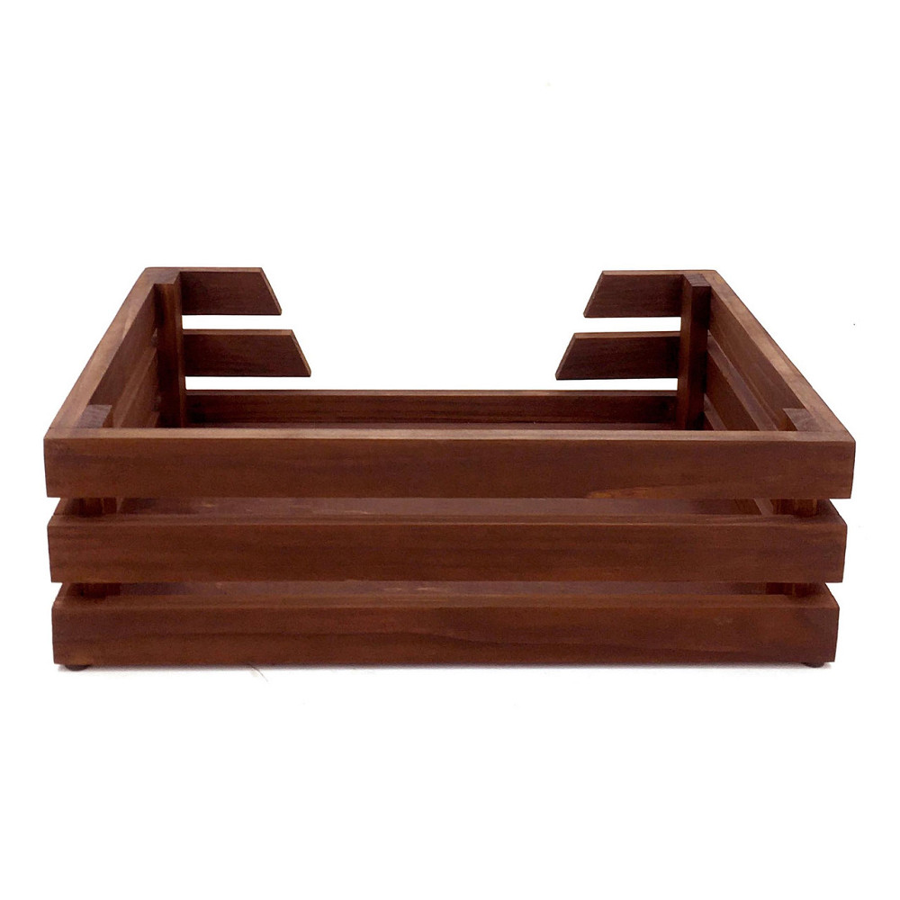 Лежак деревянный для собаки 