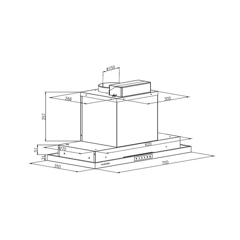 Вытяжка Lumiera LED 70 см EEC A 750 м3/ч 3 уровня белый (Германия, читать описание) Ровно - изображение 9