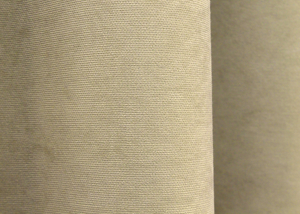 Комплект готовых штор VR-Textil Микровелюр Petek YL № 1801ш Кремовый 200х295 см 2 шт (32-116) Киев - изображение 8