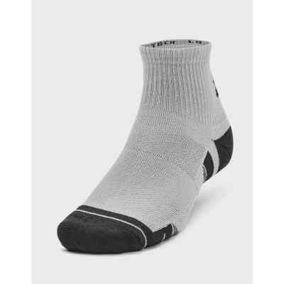 Носки Under Armour 1379510-011 Performance Tech 3 пари Qtr сірий LG (196884003012) Винница