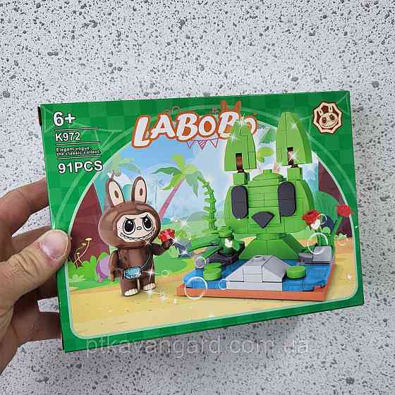 Конструктор лабубу 4в1 375 деталей labubu блоковий 4 набори в блоці K 972 A Хмельницький