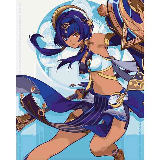 Картина за номерами без підрамника "Кондакія" 16061-ACNF 40х50 см Вінниця