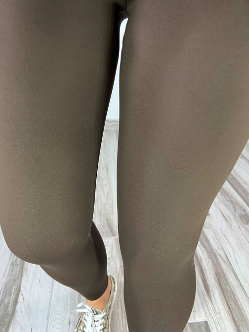 Лосины женские You are peri 1929 широкий пояс утяжка пуш ап коричневые, коричневый, L Киев - изображение 13