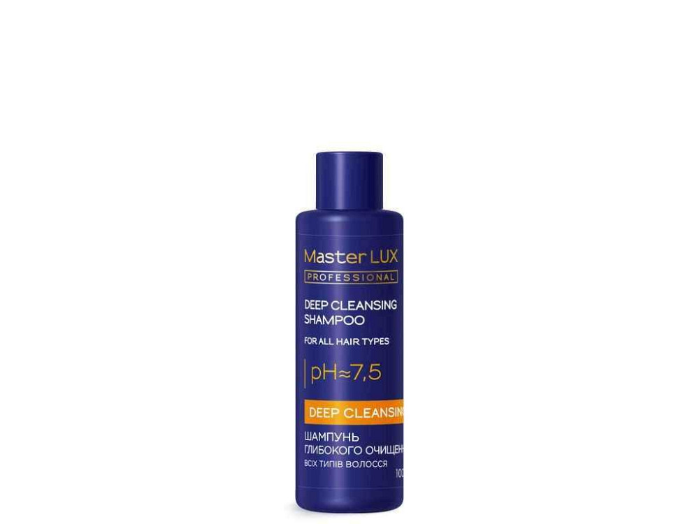 Шампунь 100мл для Глибокої очистки волосся DEEP CLEANSING ТМ MASTER LUX PROFESSIONAL Київ - фото 1
