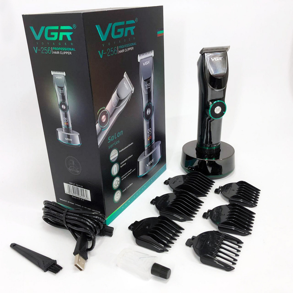 Многофункциональная аккумуляторная машинка для стрижки, Машинка для стрижки с насадками беспроводная LY-34 Львов - изображение 10