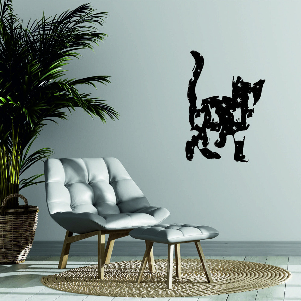 Декоративне настінне 3D Панно «Кошеня» Декор на стіну з об'ємом Київ - фото 7