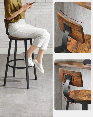 Барний стілець Leobert Comfy 2 штуки Loft Київ