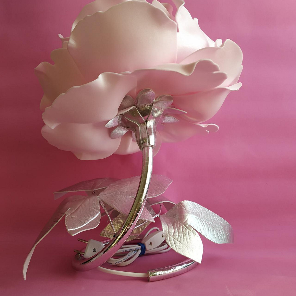 Світильник-нічник "Півонія на сріблі" Дніпро - фото 6