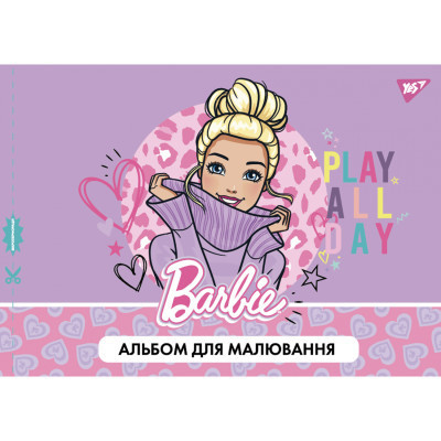 Альбом для малювання Yes А4 28л/100 скоба, з перфорацією для дівчат (130557) Вінниця - фото 3