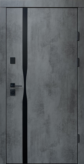 Двери квартирные, QDoors, модель Лаунж-Ак+зеркало, комплектация Ультра 850 Киев - изображение 1