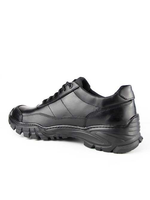 Тактичні чорні демісезонні кросівки для чоловіків ,міцні військові чорні кросівки прошиті Львів - фото 4