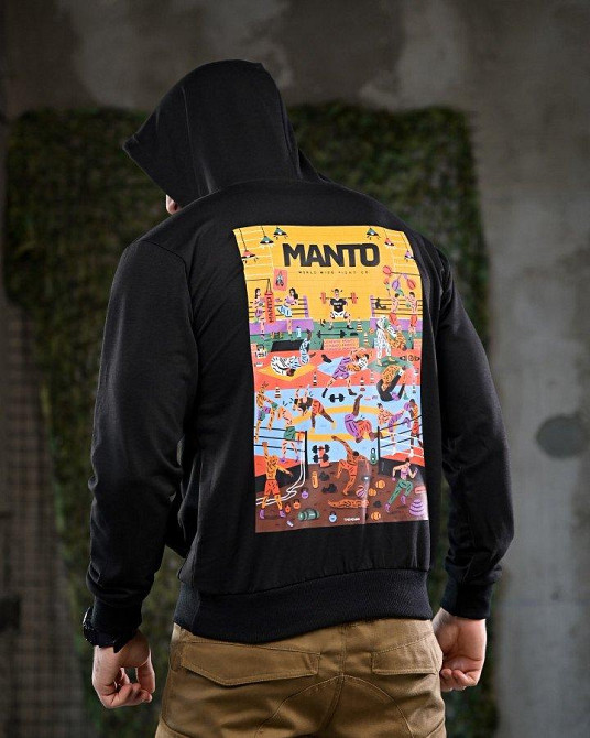 Худі manto BOX black ПП7877 Одеса - фото 1