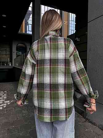 Жіноча сорочка в клітинку ( з накатом) Одеса