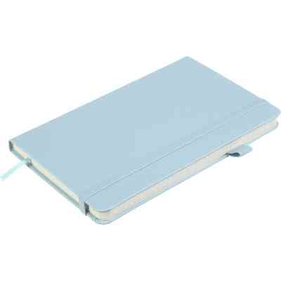 Книга записна Buromax Etalon 125x195 мм 96 аркушів в точку обкладинка зі штучної шкіри Блакитна (BM.291360-14) Вінниця