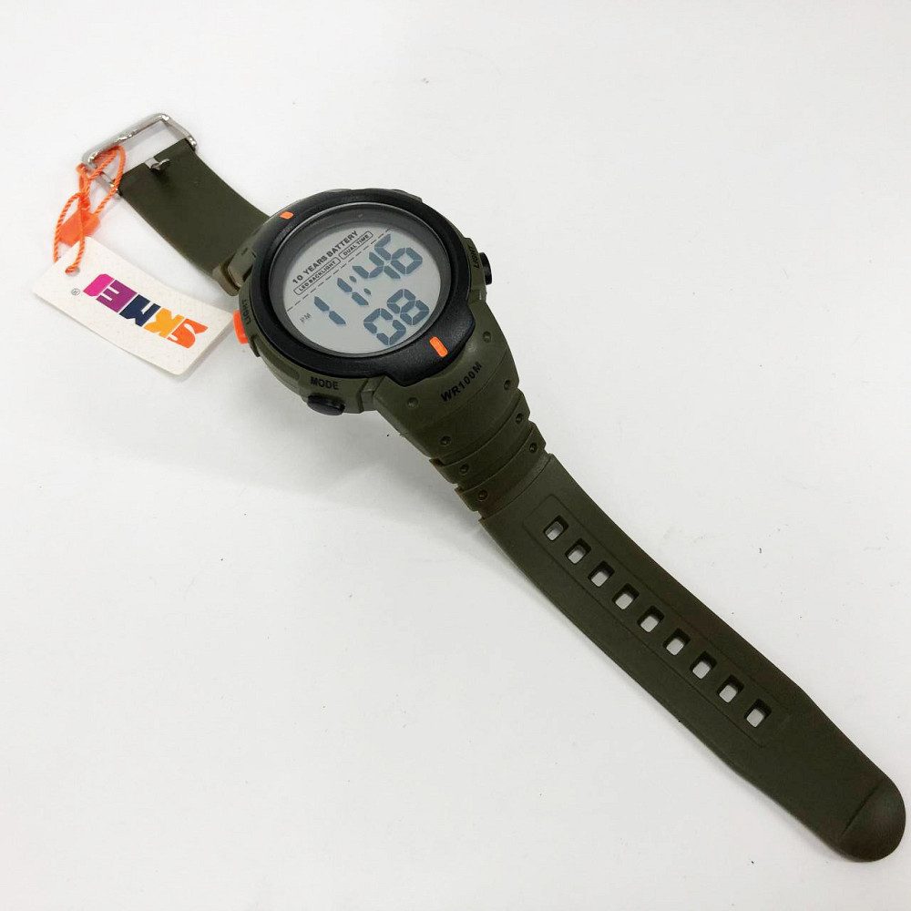 Годинник військовий чоловічий SKMEI 1068AG, Водостійкий тактичний годинник, GY-123 Годинники спортивні Київ - фото 8