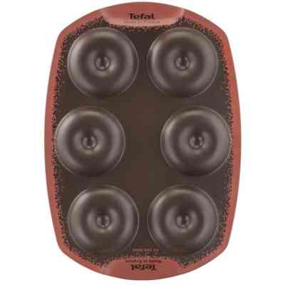 Форма для випікання Tefal PerfectBake, 6 форм, квадратний, 21х29см, алюміній, коричневий (J5734602) Вінниця