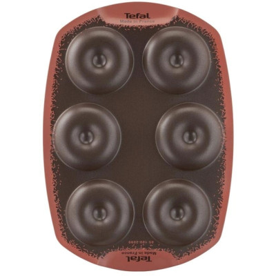 Форма для випікання Tefal PerfectBake, 6 форм, квадратний, 21х29см, алюміній, коричневий (J5734602) Вінниця - фото 3