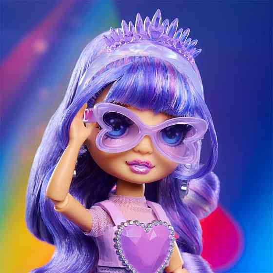 Ігровий набір з лялькою Rainbow High серії Creative Crystals - Віолетта Дніпро