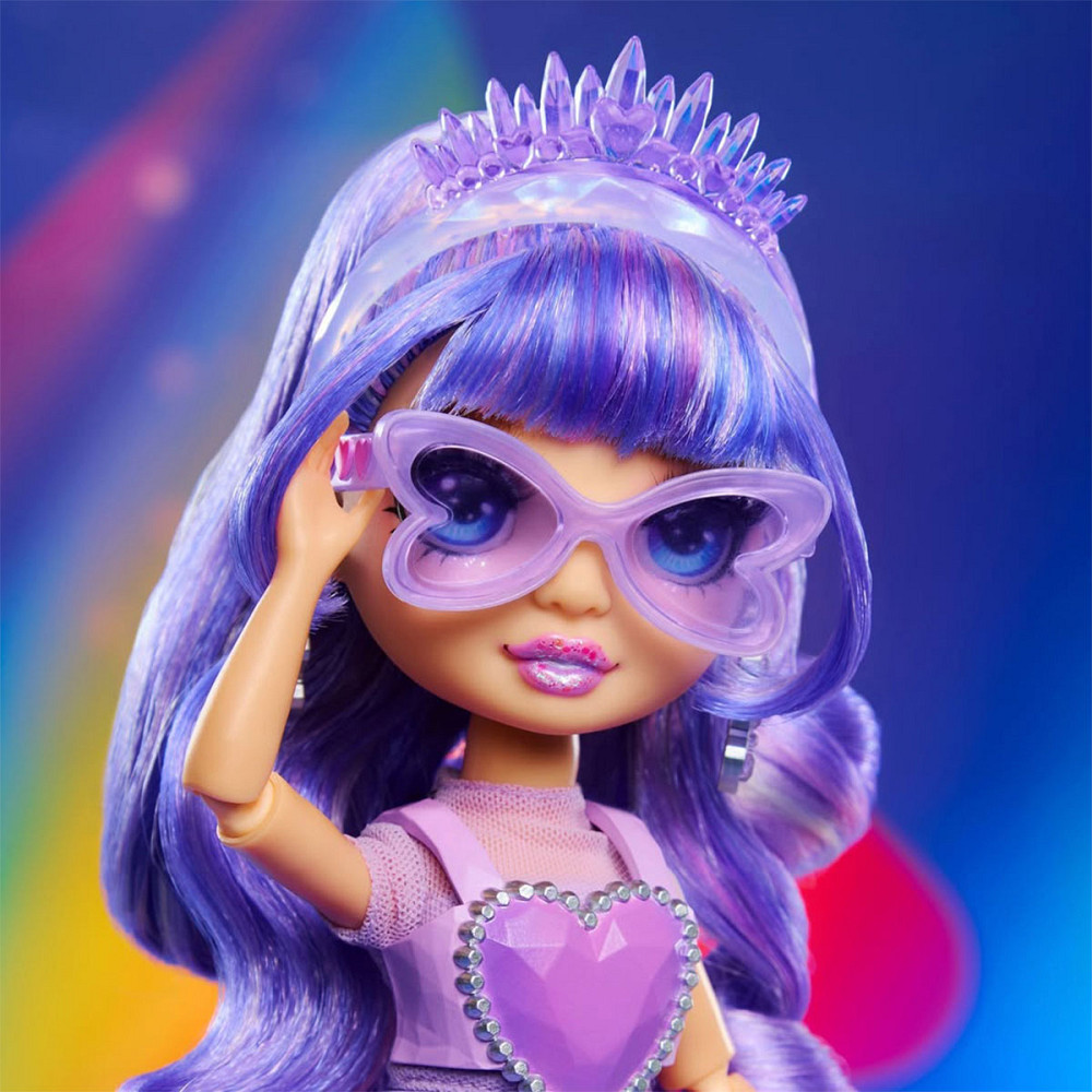 Ігровий набір з лялькою Rainbow High серії Creative Crystals - Віолетта Дніпро - фото 3