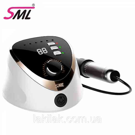 Фрезер для манікюру SML M12 65W 35тис.обертів/хв (чорно-білий) Херсон