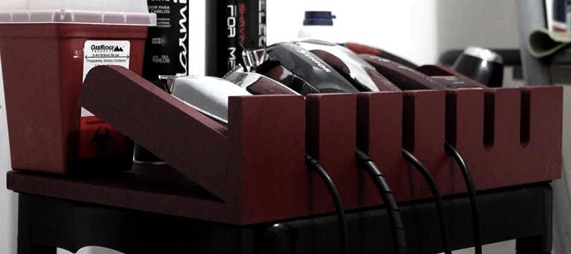 Органайзер для фенов и расчёсок 