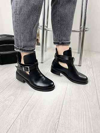 Жіночі черевики ANDNNON чорні еко-шкіра 39р. (1188) Коломия