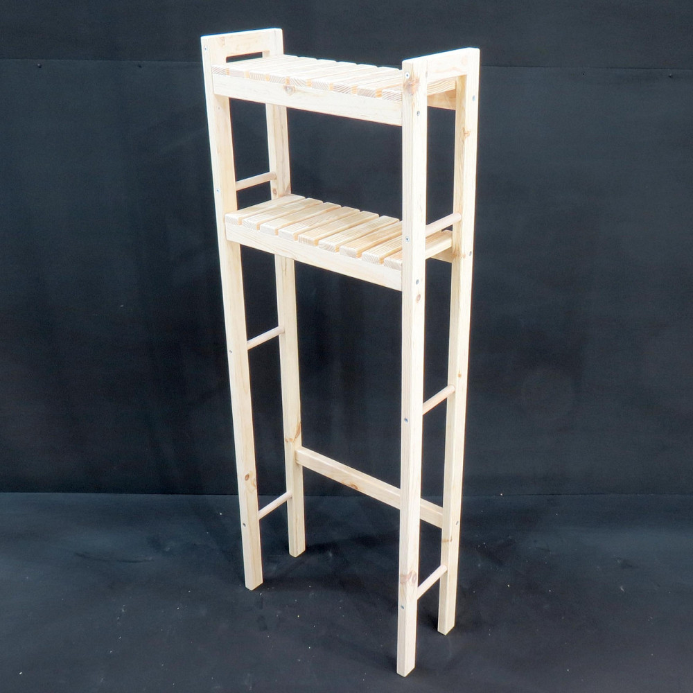 Стеллаж над унитазом 