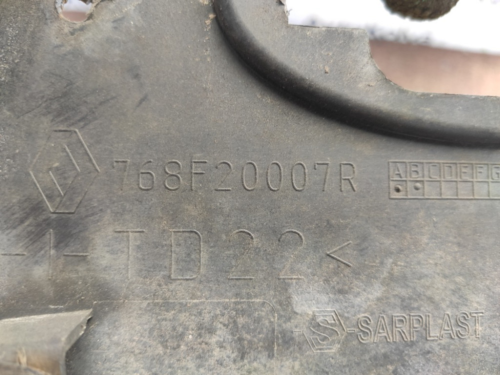 Накладка кузова задня ліва Renault Master III 2010-2019 (768F20007R) Ковель - изображение 2