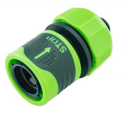 Конектор для шланга Verto СТОП, 1/2 &quot;-5/8&quot; СТОП, 1/2 &quot;-5/8&quot; двухкомпонентный (15G731) Вінниця - фото 1