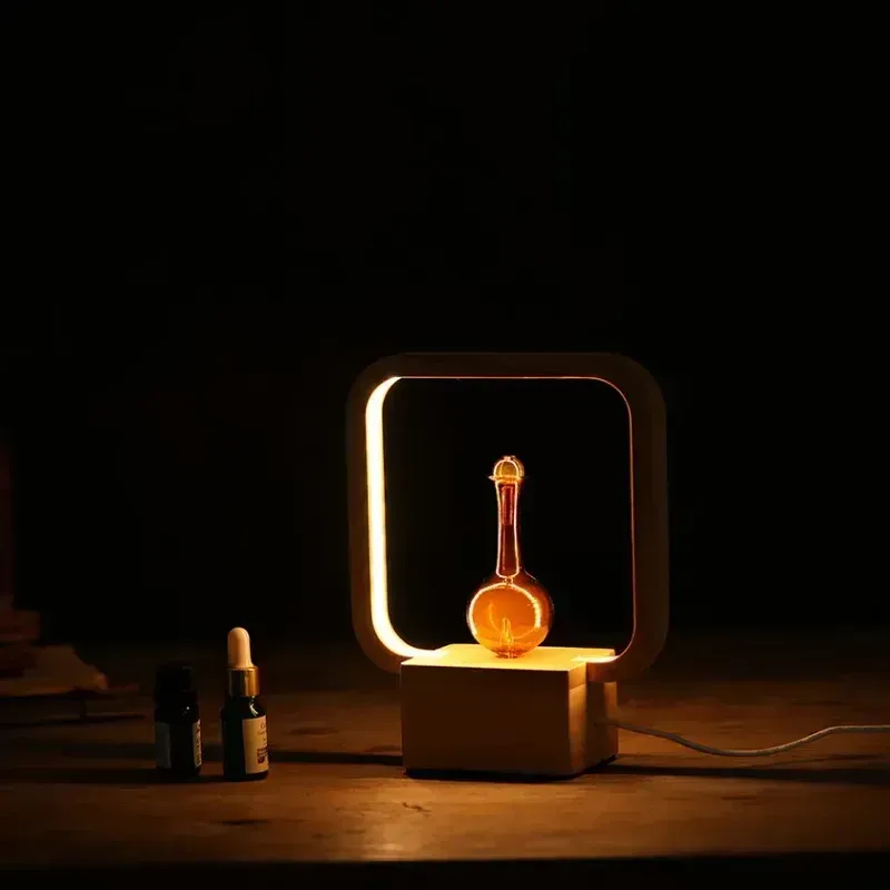 Эко-аромадиффузор для дома электрический с подсветкой 2-в-1 Doctor-101 Lumière Square. Аромадиффузор из натурального дерева Днепр - изображение 9