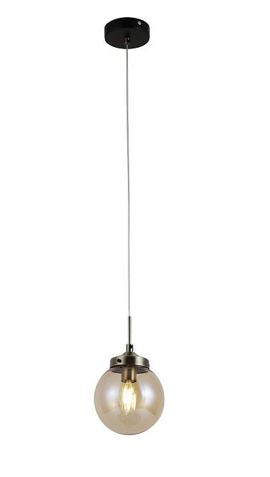 Люстра підвісна Sirius 74405/1P Antique Brass + Matte black на 1 плафон Коломыя - изображение 1