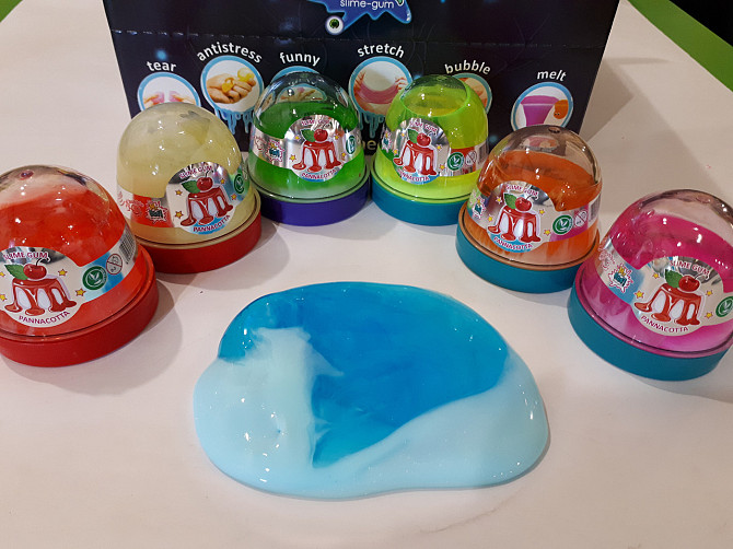 Лизун-Антистрес ТМ Mr.Boo PANNACOTTA 100г, шт Киев - изображение 1