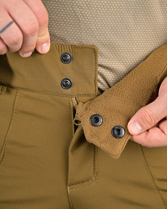 Тактические штаны софтшел DRAFT  высокая талия кайот  ВТ76566 Одесса - изображение 10